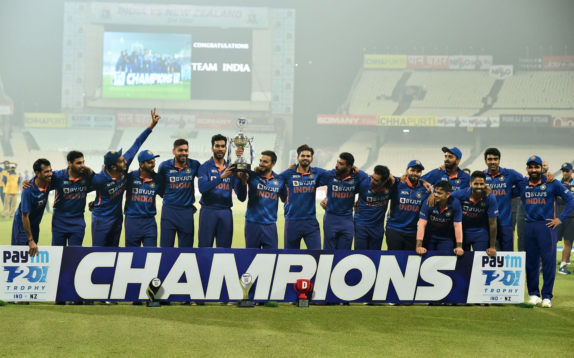 The Eden Gardens has not hosted an ODI since September 2017.